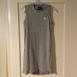 Adidas Gray Sleeveless Dress